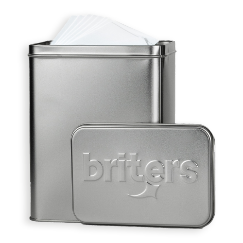 Briters envase de lata